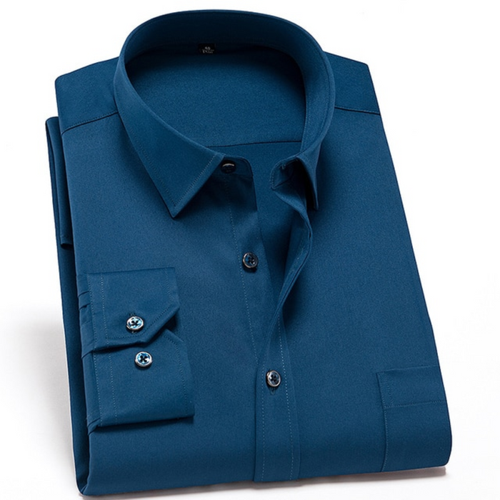 Men's Stretch Over-Shirt Anti Wrinkle