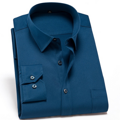 Men's Stretch Over-Shirt Anti Wrinkle