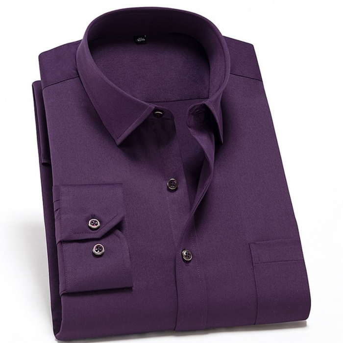 Men's Stretch Over-Shirt Anti Wrinkle