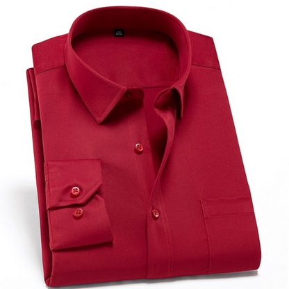 Men's Stretch Over-Shirt Anti Wrinkle