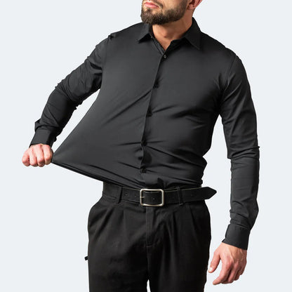 Men's Stretch Over-Shirt Anti Wrinkle