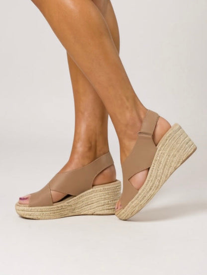 Kendall Women's Wedge Sandals Woven Ankle Strap