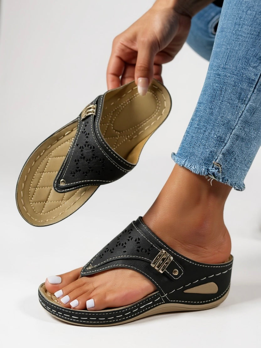 Women's Adjustable Sandals Cushioned - Fashinoza