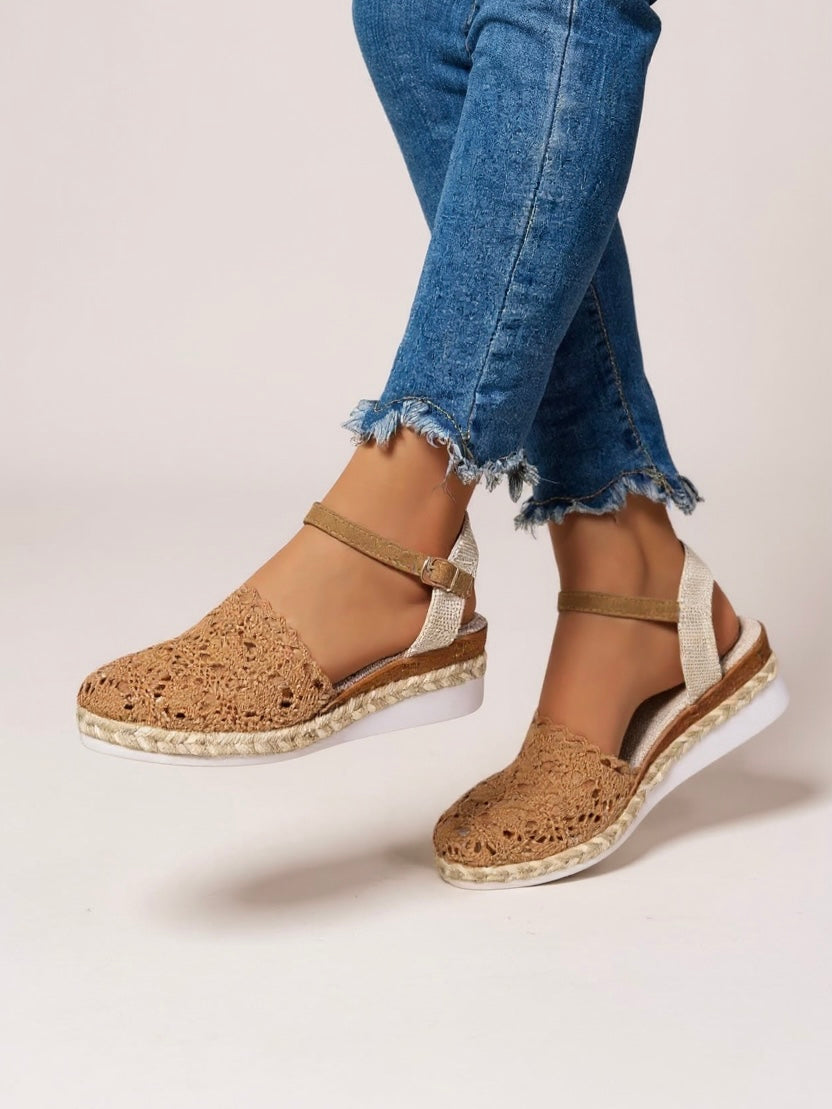 Women's Woven Platform Sandals