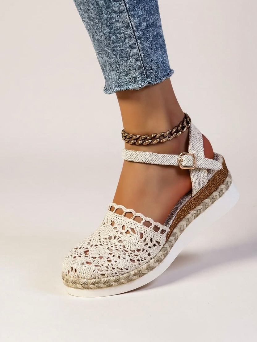 Women's Woven Platform Sandals