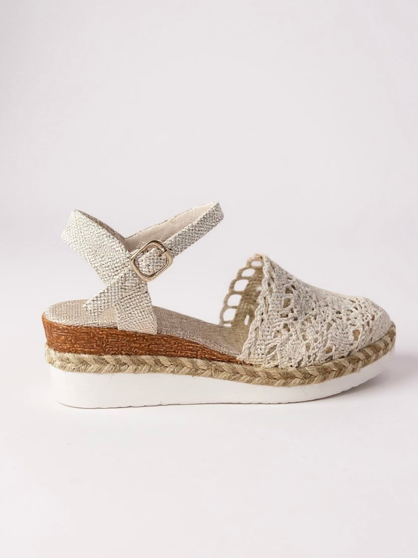 Women's Woven Platform Sandals