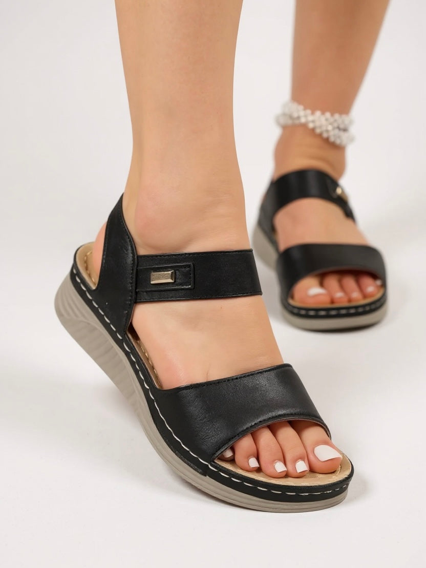 Giselle Women's Cushioned Slip On Sandals