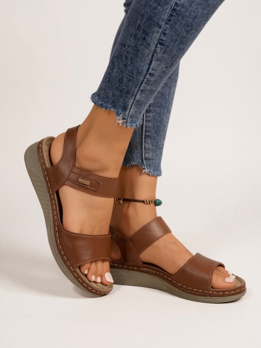 Giselle Women's Cushioned Slip On Sandals