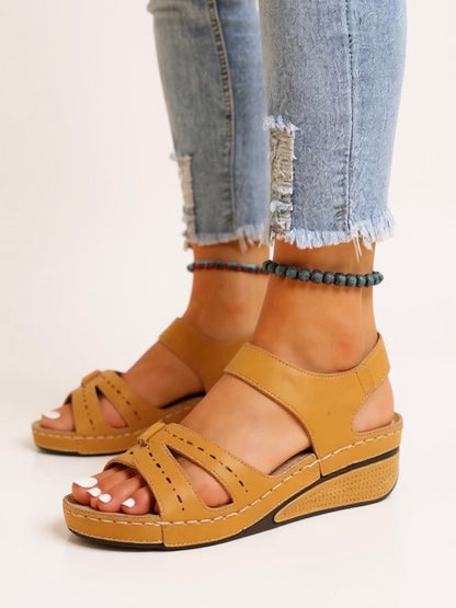 Maren Women's Wedge Sandals Cushioned Adjustable