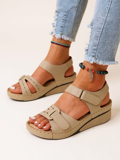 Maren Women's Wedge Sandals Cushioned Adjustable