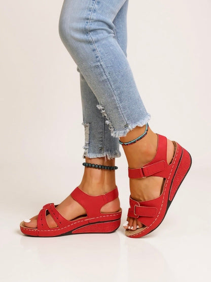 Maren Women's Wedge Sandals Cushioned Adjustable
