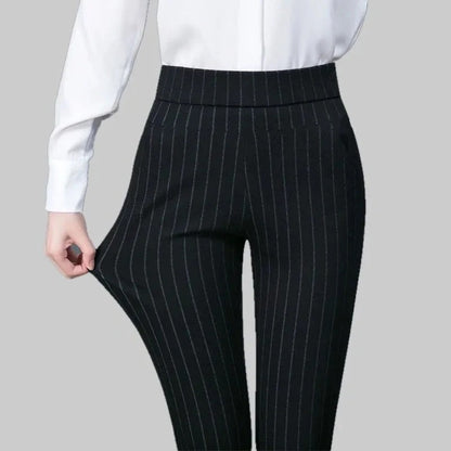 Women's Elastic Pants Comfortable Stretchy - 
Fashinoza