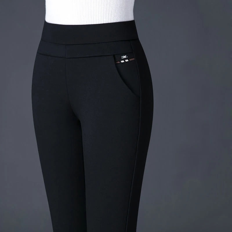 Women's Stretch Pants Comfortable Black