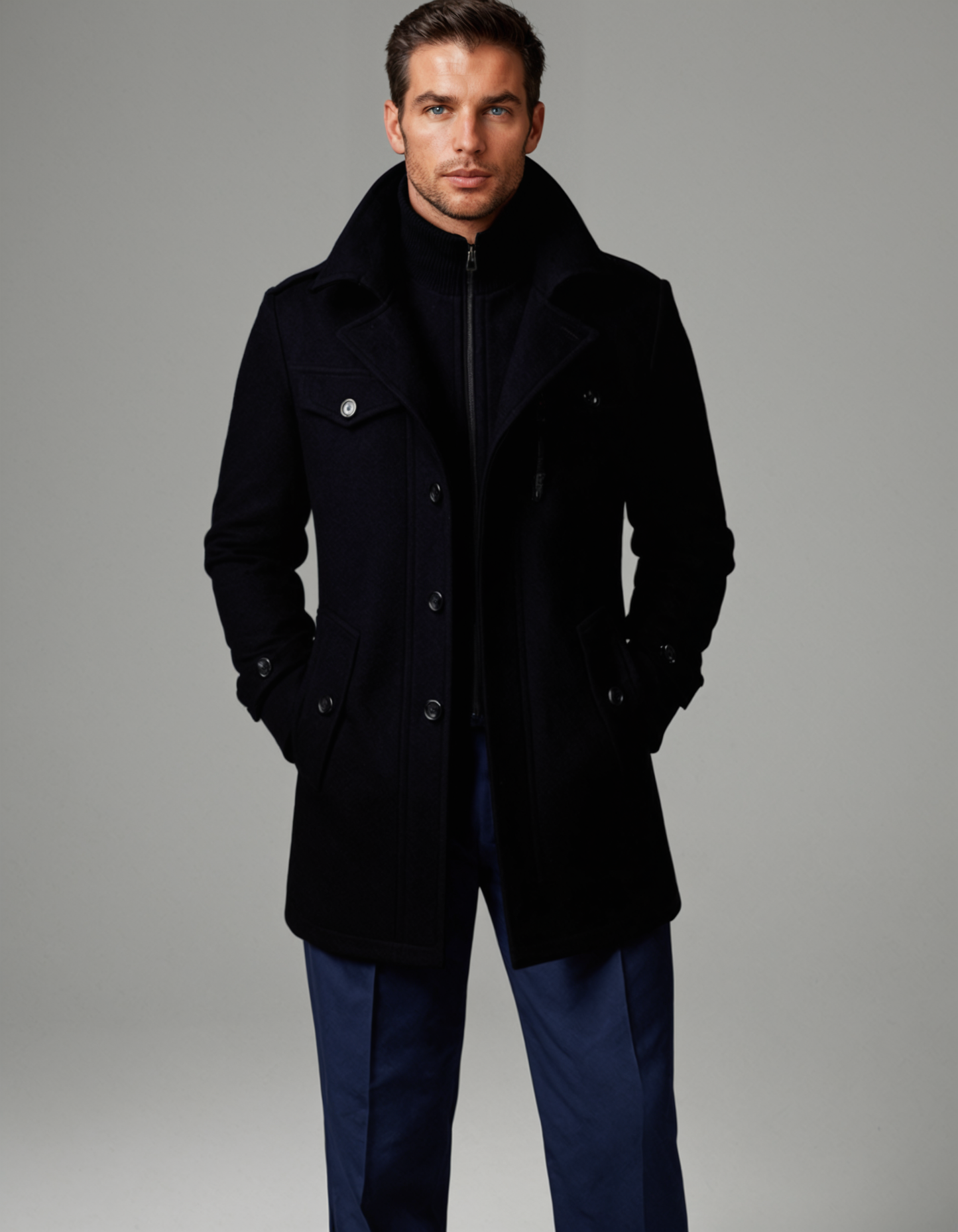 Men's Insulated Winter Coat - Fashinoza