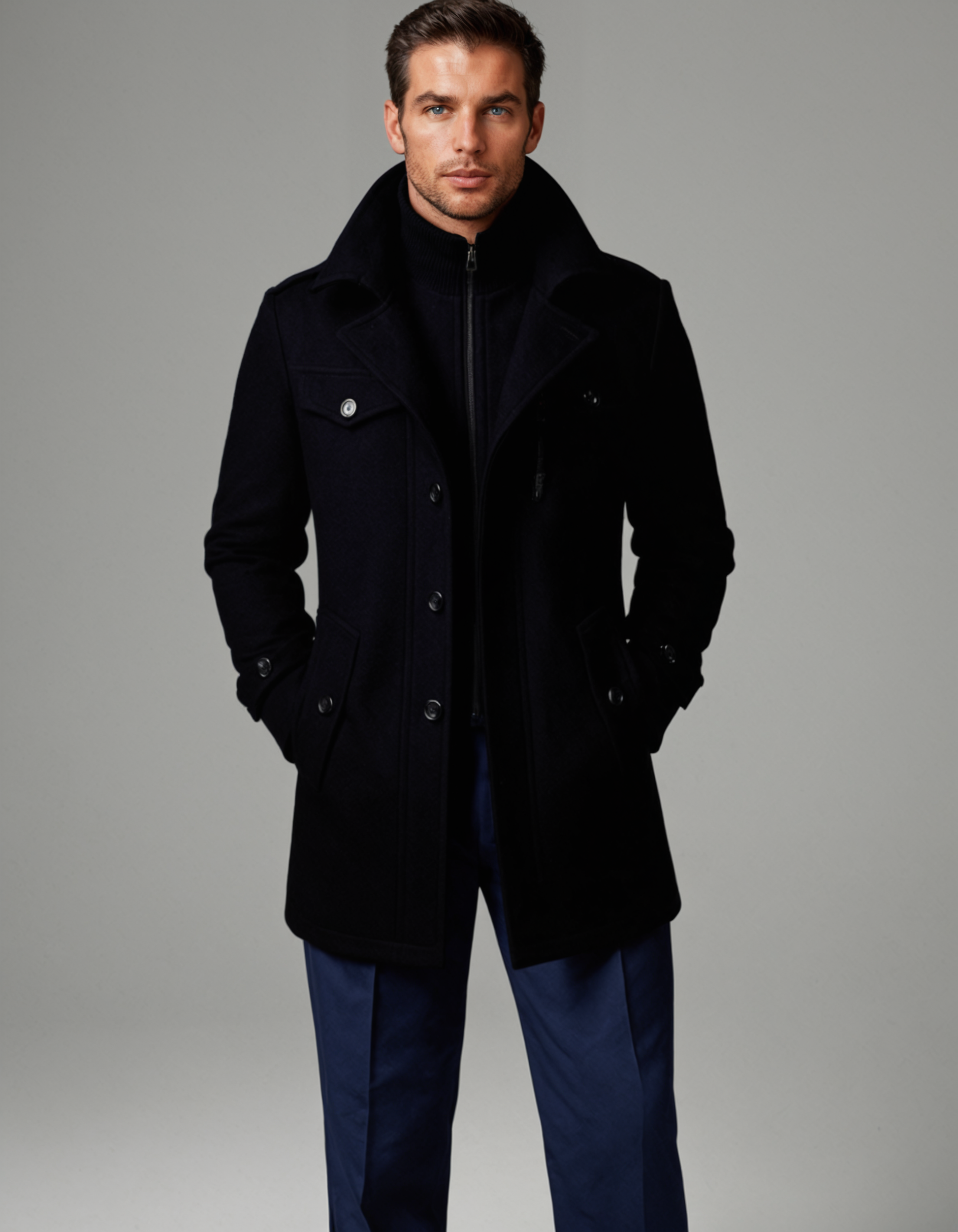 Men's Insulated Winter Coat - Fashinoza