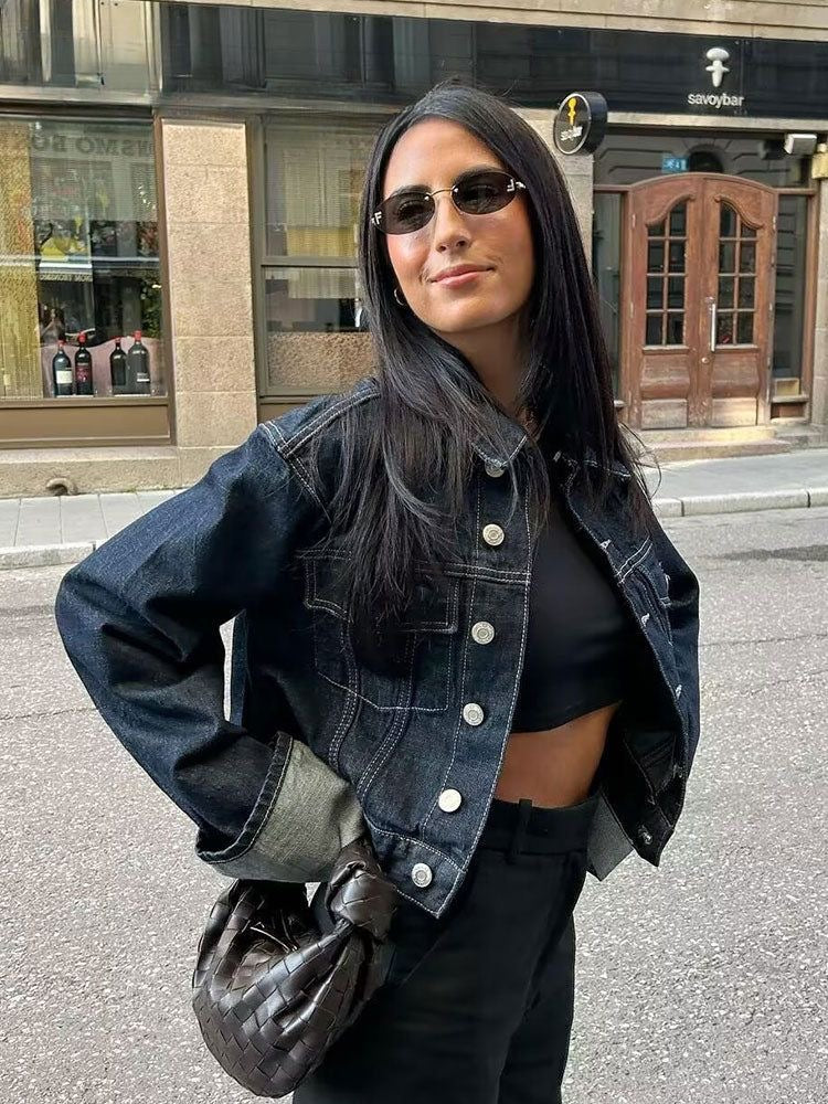 Brooklyn | Women’s Spring Cropped Jacket Pants Set