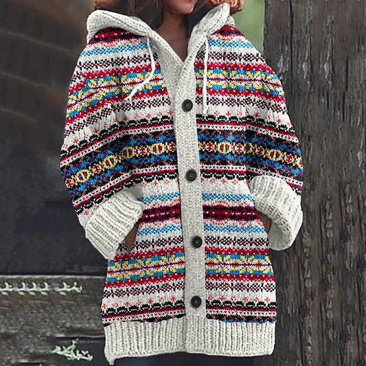 Women's Cardigan Button Front Soft - 
Fashinoza