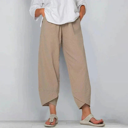 Women's Relaxed Fit Ankle Length Trousers