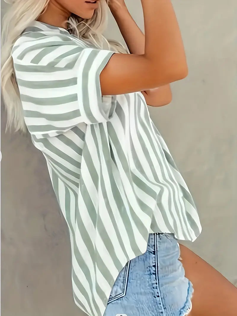 Women's Striped Blouse