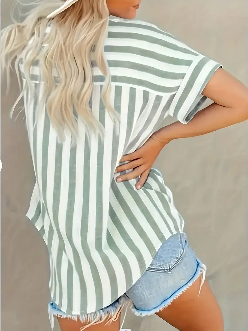 Women's Striped Blouse