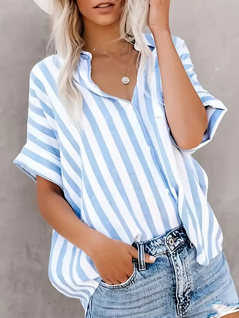 Women's Striped Blouse