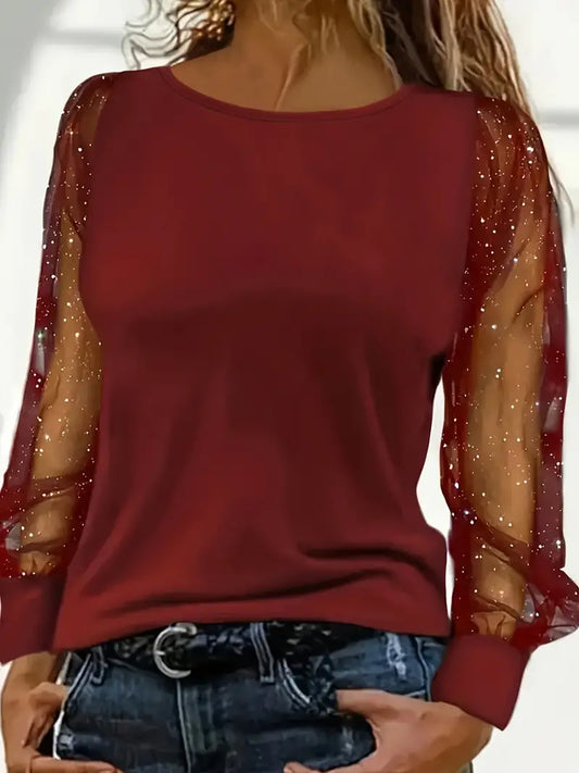 Women's Silk Blouse Formal White - 
Fashinoza
