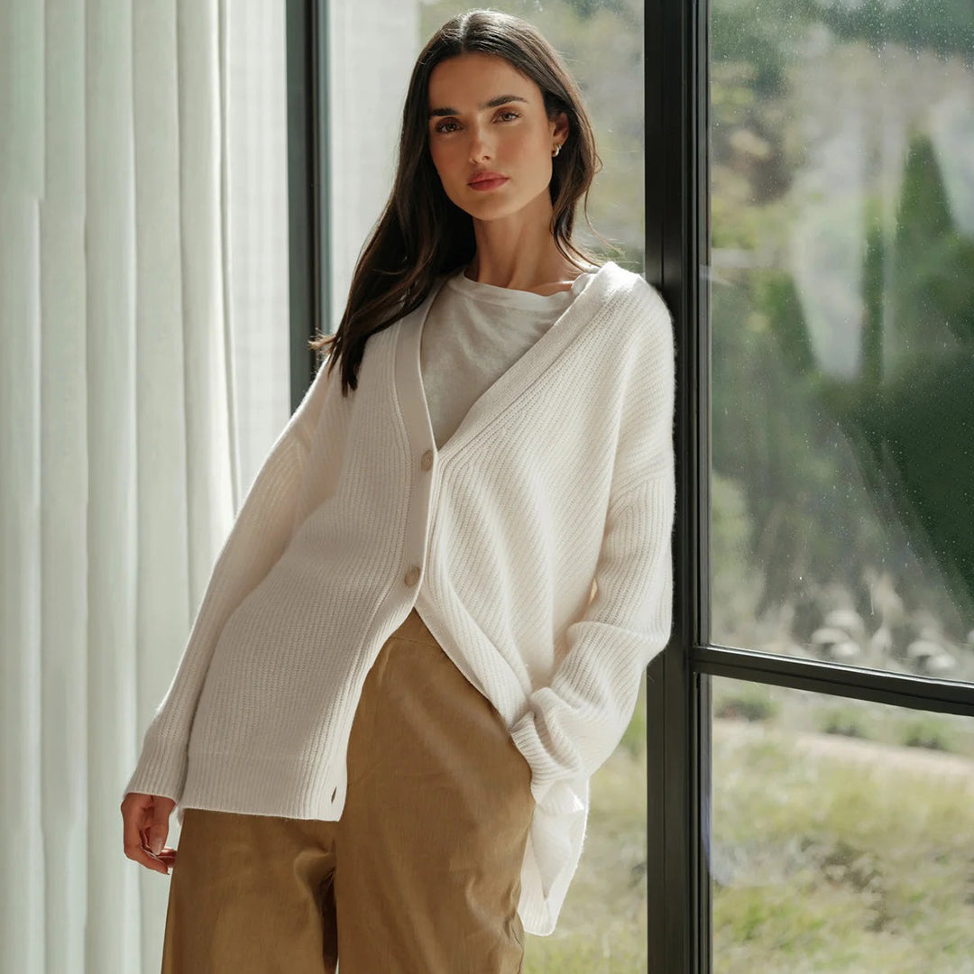 Jasmine | Women Spring Knit Button Cardigan