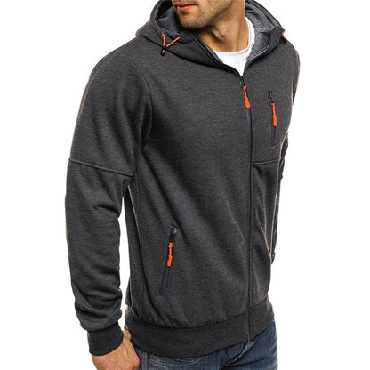 Oliver | Men Spring Zip Up Hoodie