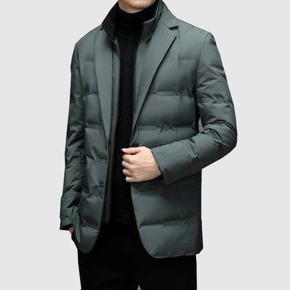 Men's Winter Parka Jacket Waterproof Layered