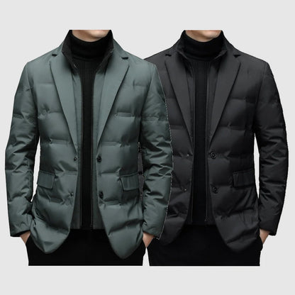 Men's Winter Parka Jacket Waterproof Layered