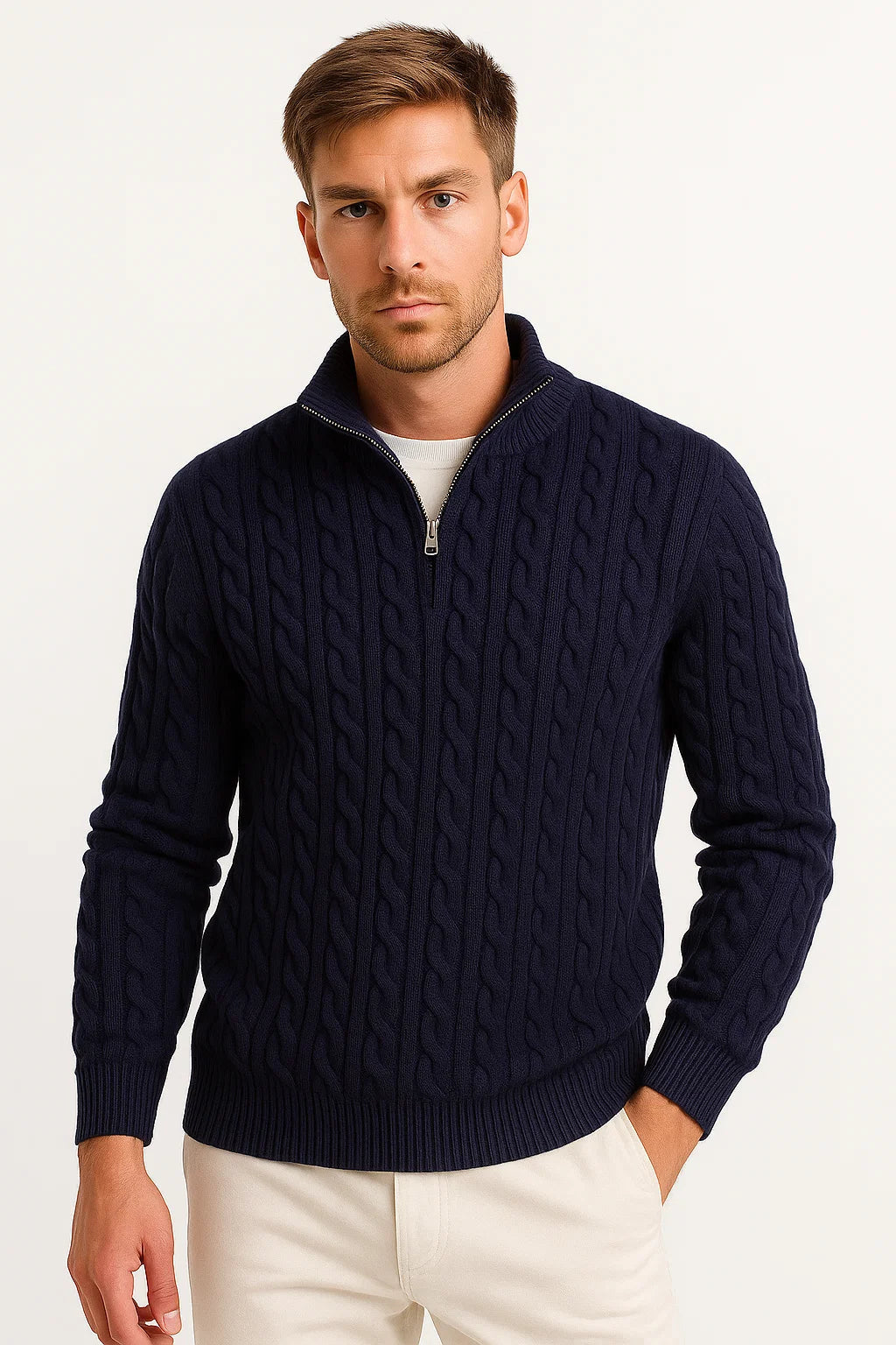 Blake | Men Spring Zip Up Sweater