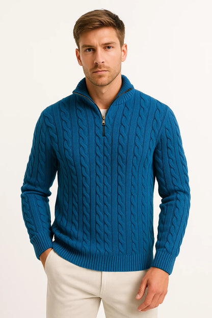 Blake | Men Spring Zip Up Sweater