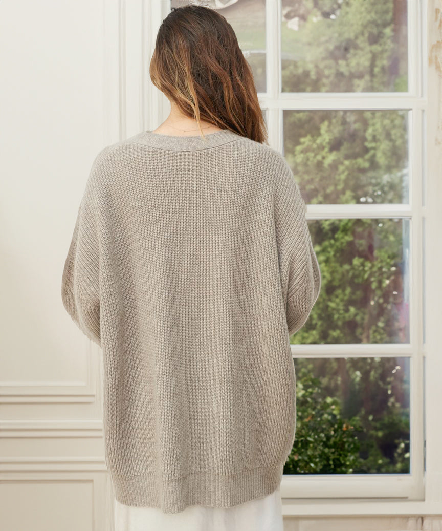 Evelyn | Women’s Winter Knit Casual Button Up  Cardigan Caliboot