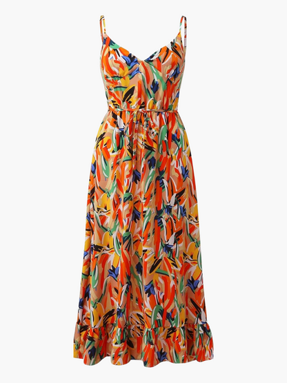 Women's Strappy Midi Dress