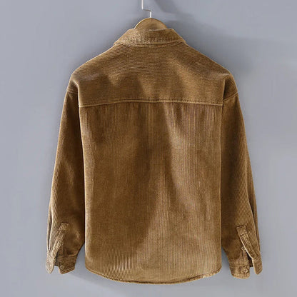 Matthew | Men Spring Button Front Shirt Jacket