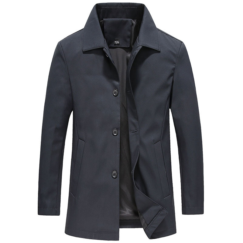 John | Men Winter Button Up Coat
