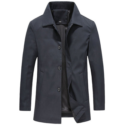 John | Men Winter Button Up Coat