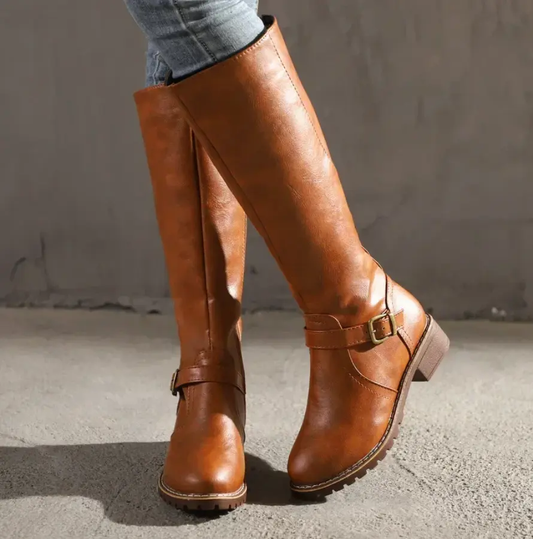 Women's Knee High Boots Comfortable - 
Fashinoza
