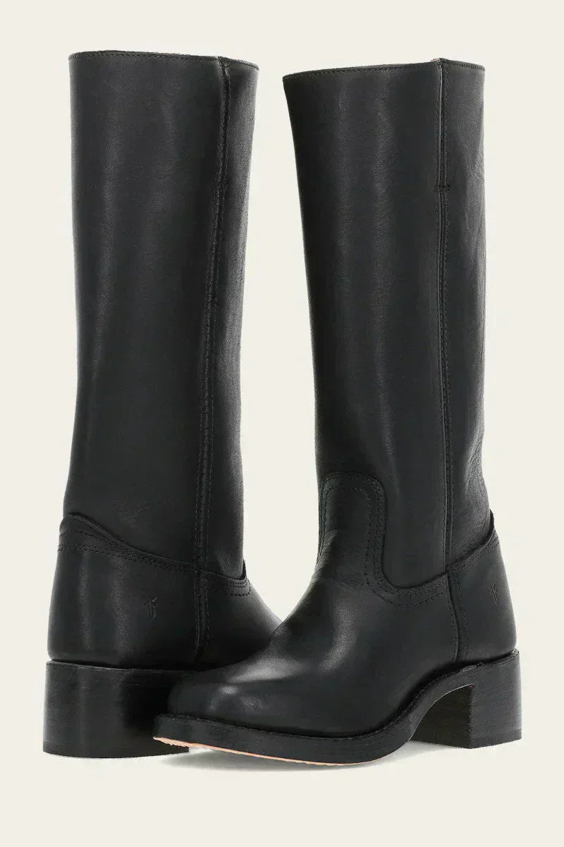 Women's Knee-High Boots Slim Fit Structured Sole