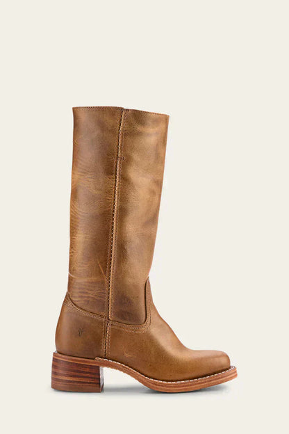 Women's Knee-High Boots Slim Fit Structured Sole