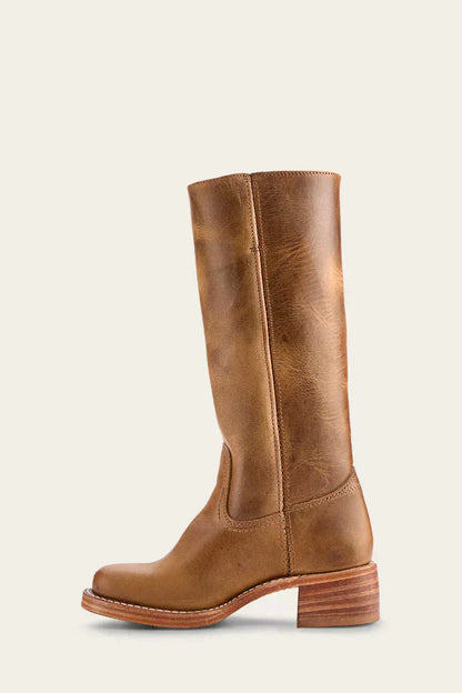 Women's Knee-High Boots Slim Fit Structured Sole