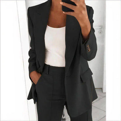 Women's Blazer Pants Suit