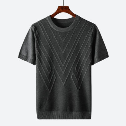 Men's Modern T-Shirt Cotton Casual White