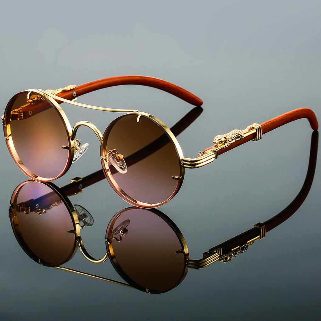 Metal Retro Sunglasses