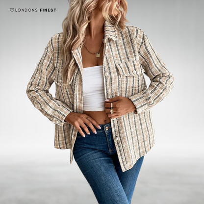 Women's Long Sleeve Blouse Cotton Button Front Casual White