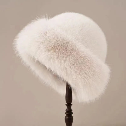 Giuliana Luxurious Faux Fur Hat: Soft, Chic, Warm, Elegant Winter Accessory