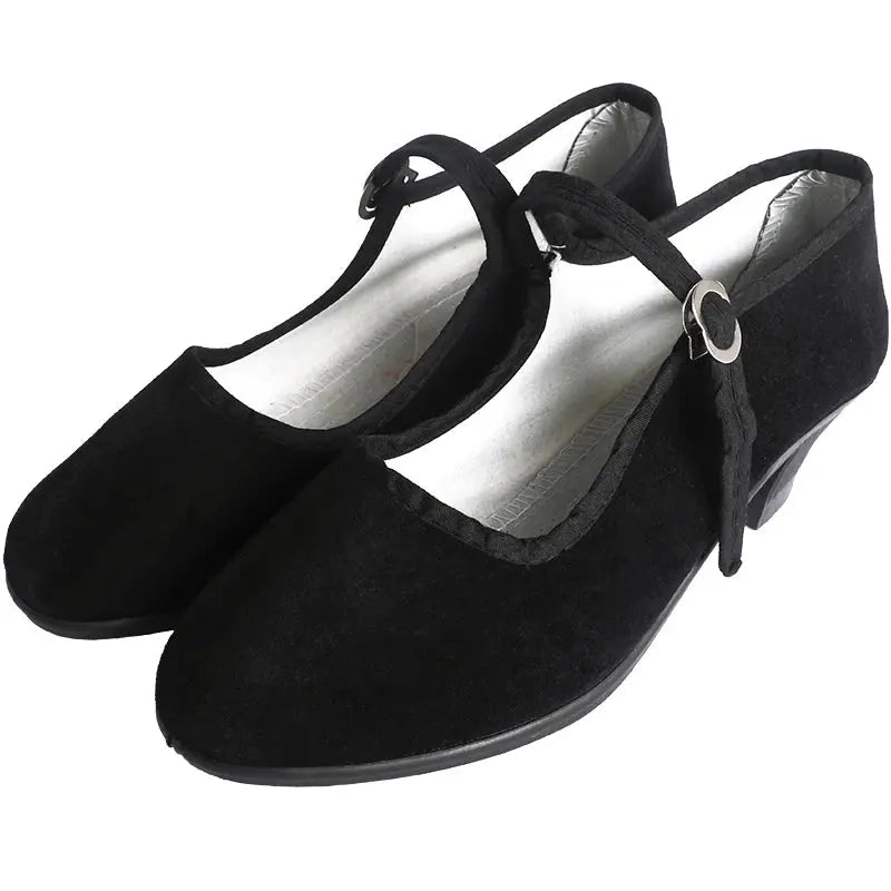Women's Dance Sneakers Lace-Up Comfortable Latin Ballroom Shoes - 
Fashinoza