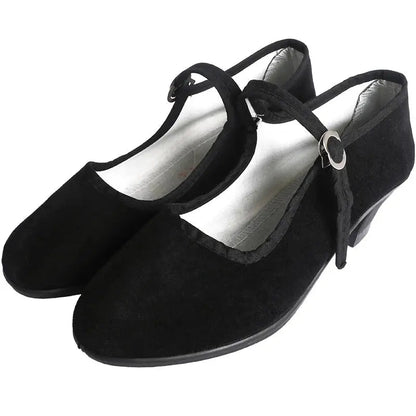 Women's Dance Sneakers Lace-Up Comfortable Latin Ballroom Shoes - 
Fashinoza