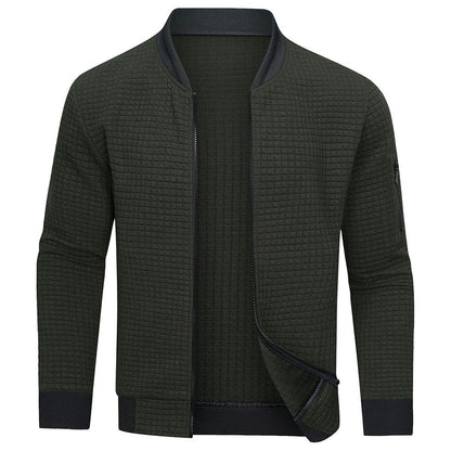 Men's Zip-Up Sweater Warm - Fashinoza