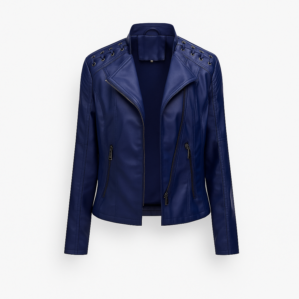 Lea Women's Lambskin Leather Jacket Autumn